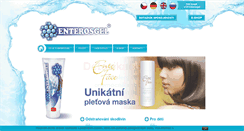Desktop Screenshot of alergie.enterosgel.eu